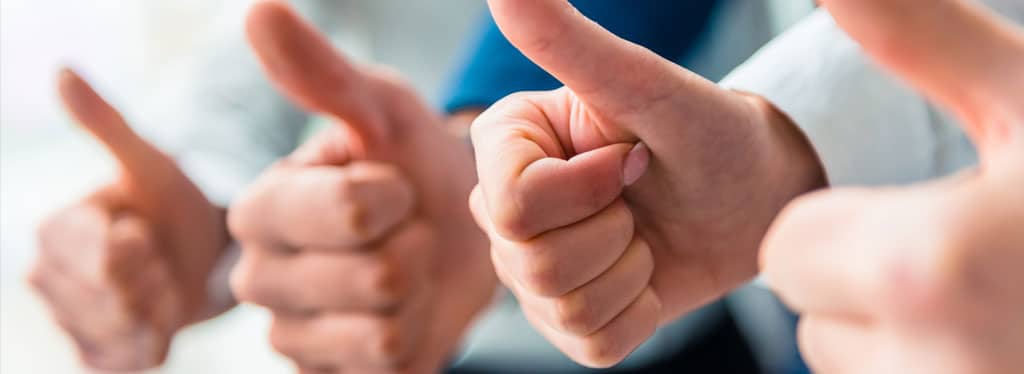 thumbs-up thumbs up