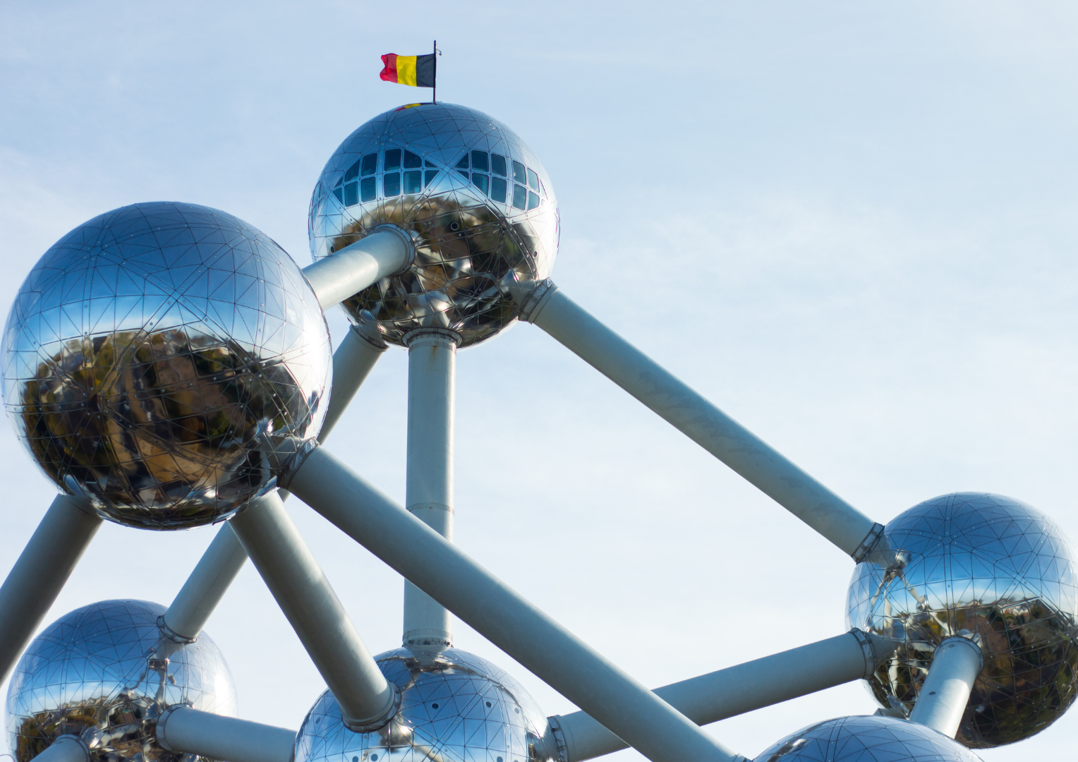 The Atomium the famous landmark of Brussels Belgium e1748531291234